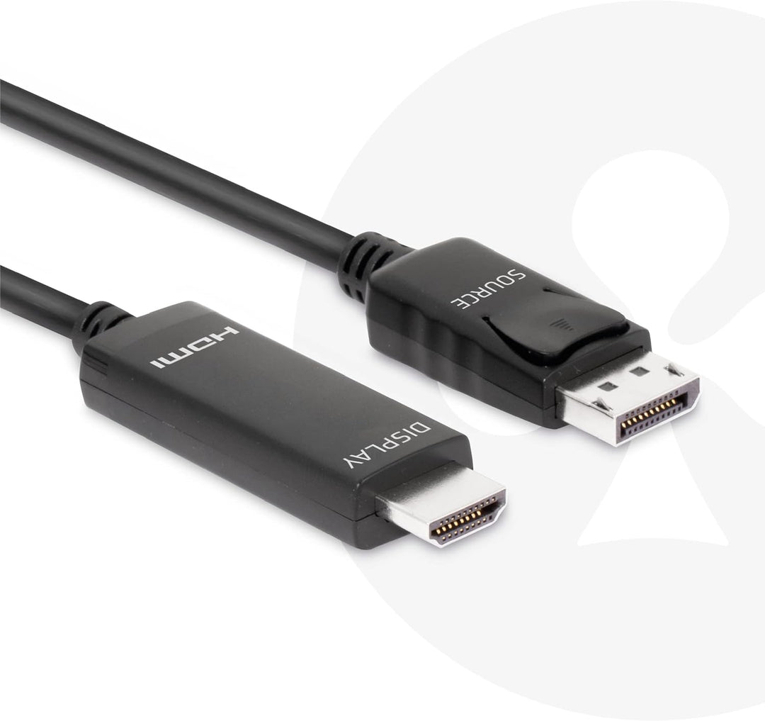 Club3D CAC-1087 DisplayPort 1.4 auf HDMI 4K120Hz oder 8K60Hz HDR10 Kabel 3m St./St.