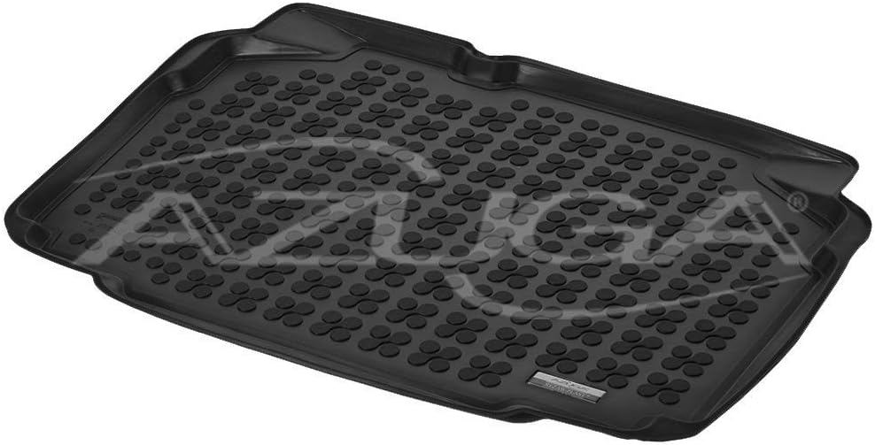 AZUGA Gummi Kofferraumwanne Premium Antirutsch passend für Skoda Kamiq ab 2019 (vertiefter Std.-Bode