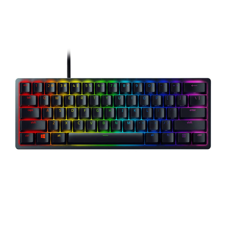 Razer Huntsman Mini Opto-Mechanical RGB Gaming Tastatur Red Switch US-Layout Klassisches Schwarz Lin