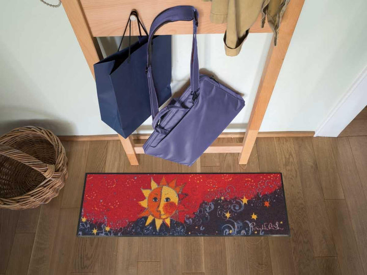 Rosine Wachtmeister Fussmatte Sole Remake 35 x 120 cm Mini-Matte Sauberlaufmatte Schuhabsteller schm