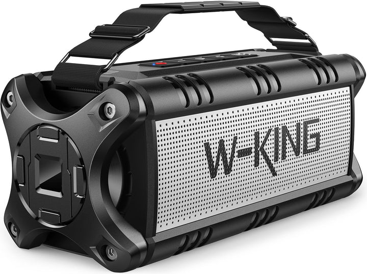 Bluetooth Lautsprecher (90W Peak)50W RMS, W-KING Musikbox Bluetooth Box Gross Stereo Klang/Tiefe Bas