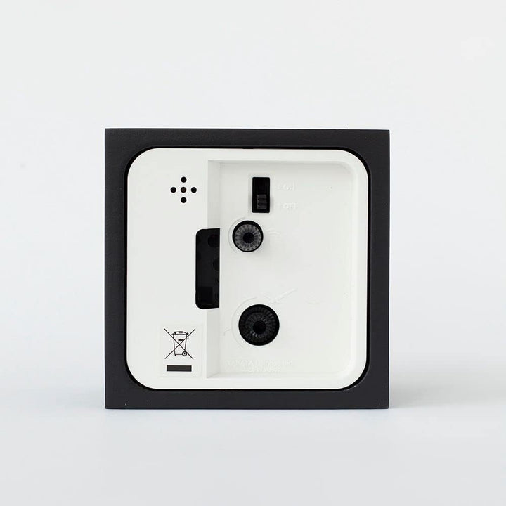 Lemnos Wecker City Pop/Wecker Analog ohne Ticken/Reisewecker in japanischer Qualität aus Holz gefert