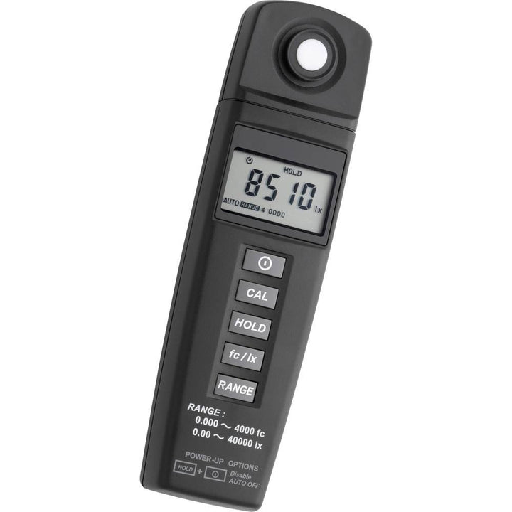 TFA Dostmann LM37 Luxmeter, 31.3000, zur Kontrolle der Lichtverhältnisse, Nullpunkt-Kalibrierung, Me