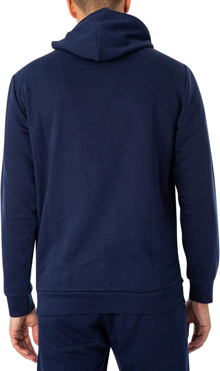 Champion Herren Legacy Graphic Shop Authentic Powerblend Terry Box Logo Kapuzenpullover L Marineblau