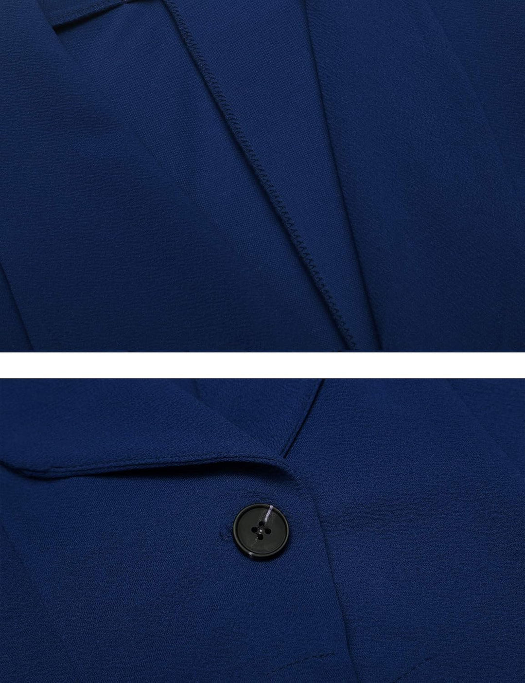 Blazer Damen Sportlich Elegant Longblazer 3/4 Arm Sommer Leicht Business Büro Blazer Jacke Einfarbig
