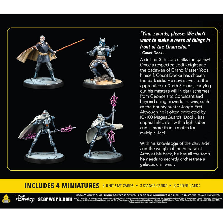 Atomic Mass Games | Star Wars: Shatterpoint – Hochmut kommt vor dem Fall | Squad-Erweiterung | Table
