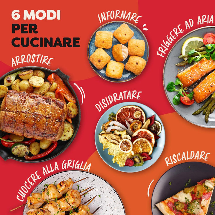 Instant Pot – Versazone Dual Black Heissluftfritteuse – Gross 8,5 l, Familiengrösse – Einzelner Dopp
