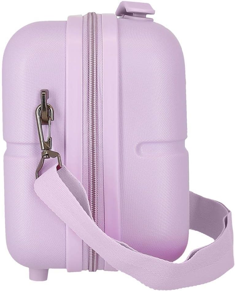Pepe Jeans Accent ABS-Toilettenbeutel, Neceser Adaptable Con Bandolera Lila, Lila