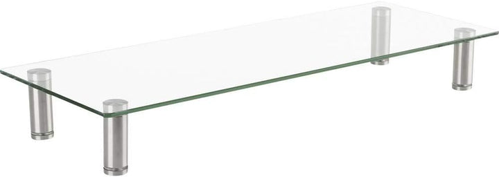 Speaka Professional Monitor-Erhöhung Höhen-Bereich: 75 bis 90 mm Transparent