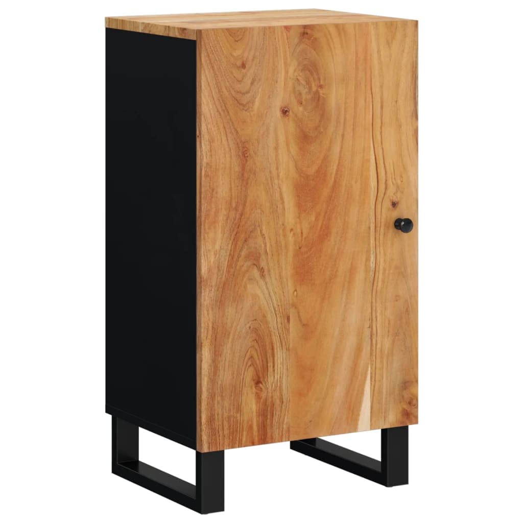 vidaXL Sideboard, Highboard mit Tür, Kommode Beistellschrank mit Eisenbeinen, Wohnzimmerschrank Anri