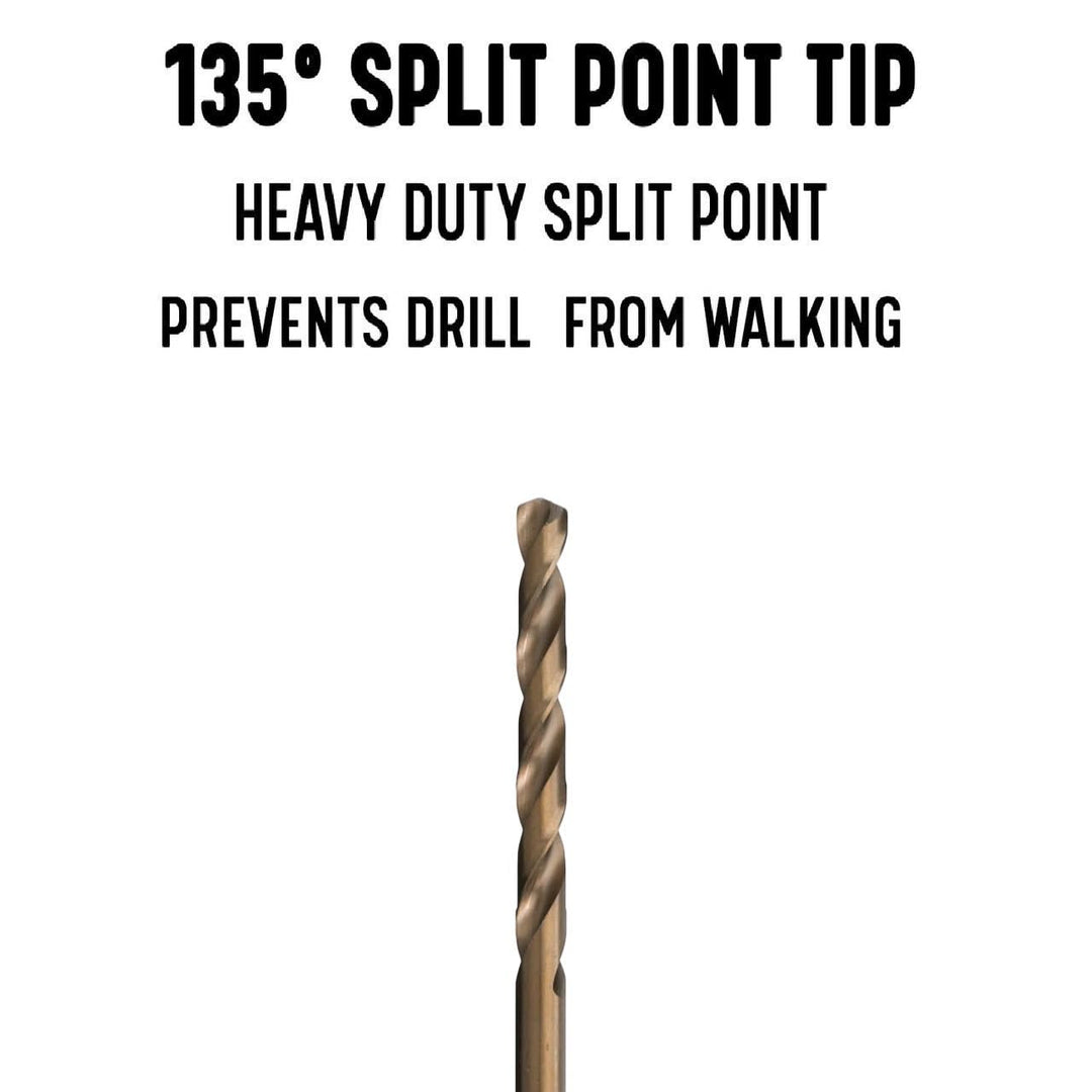 Drill America GLBCOX6M M x 15,2 cm Kobalt-Flugzeug-Verlängerungsbohrer, GLBCO-Serie M (Pack of 1) Lä