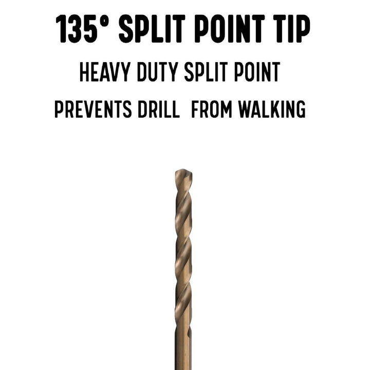 Drill America GLBCOX6M M x 15,2 cm Kobalt-Flugzeug-Verlängerungsbohrer, GLBCO-Serie M (Pack of 1) Lä