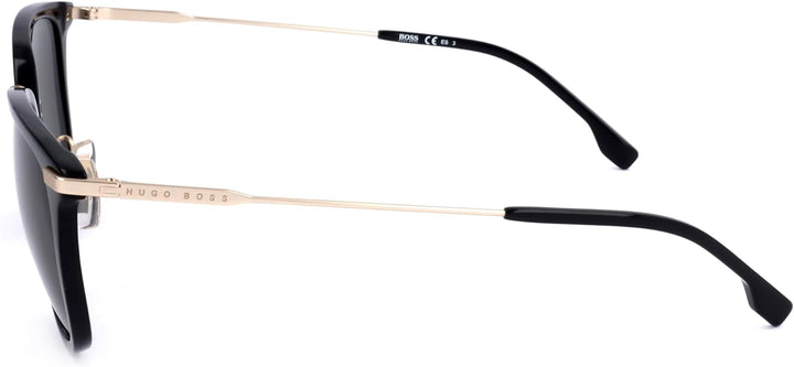BOSS Unisex 1287/f/sk Sunglasses, 2M2/QT Black Gold, One Size