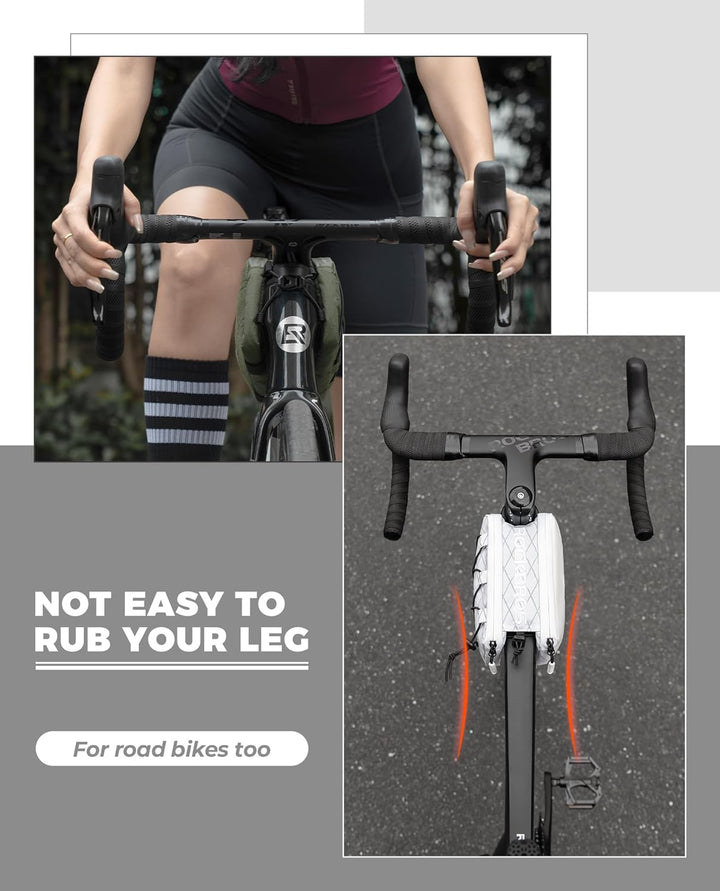 ROCKBROS Fahrrad Rahmentasche Fahrradtasche Rahmen Aufbewahrungstasche mit Schultergurt Oberrohrtasc