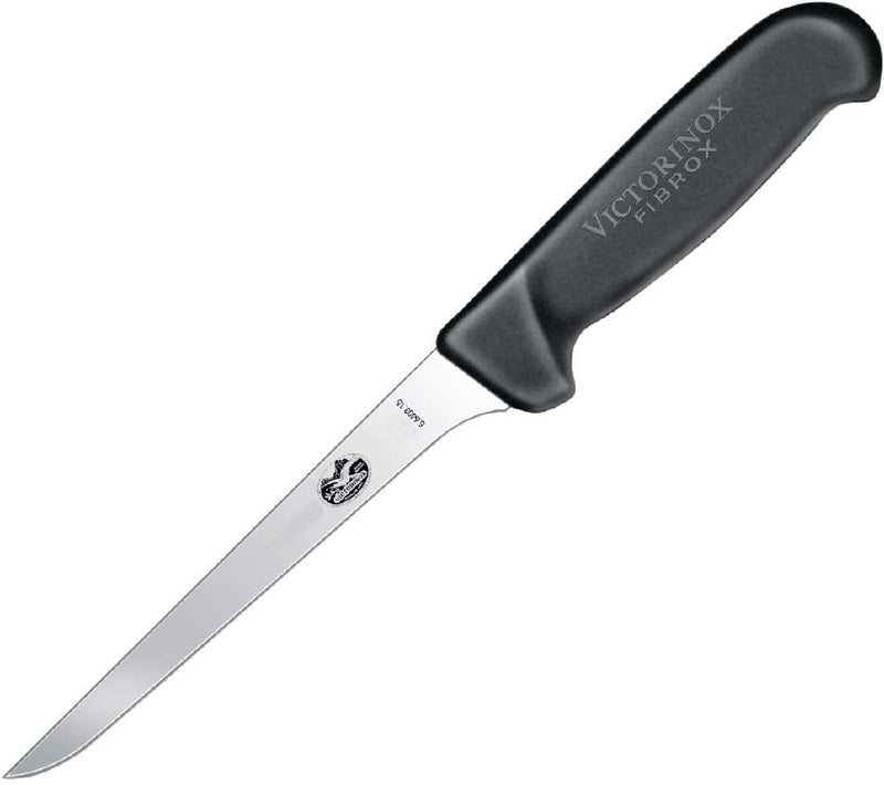 Victorinox Fibrox Kochmesser, Ausbeinmesser, Extra Scharfe Klinge, Rostfreier Stahl, Spülmaschinenge