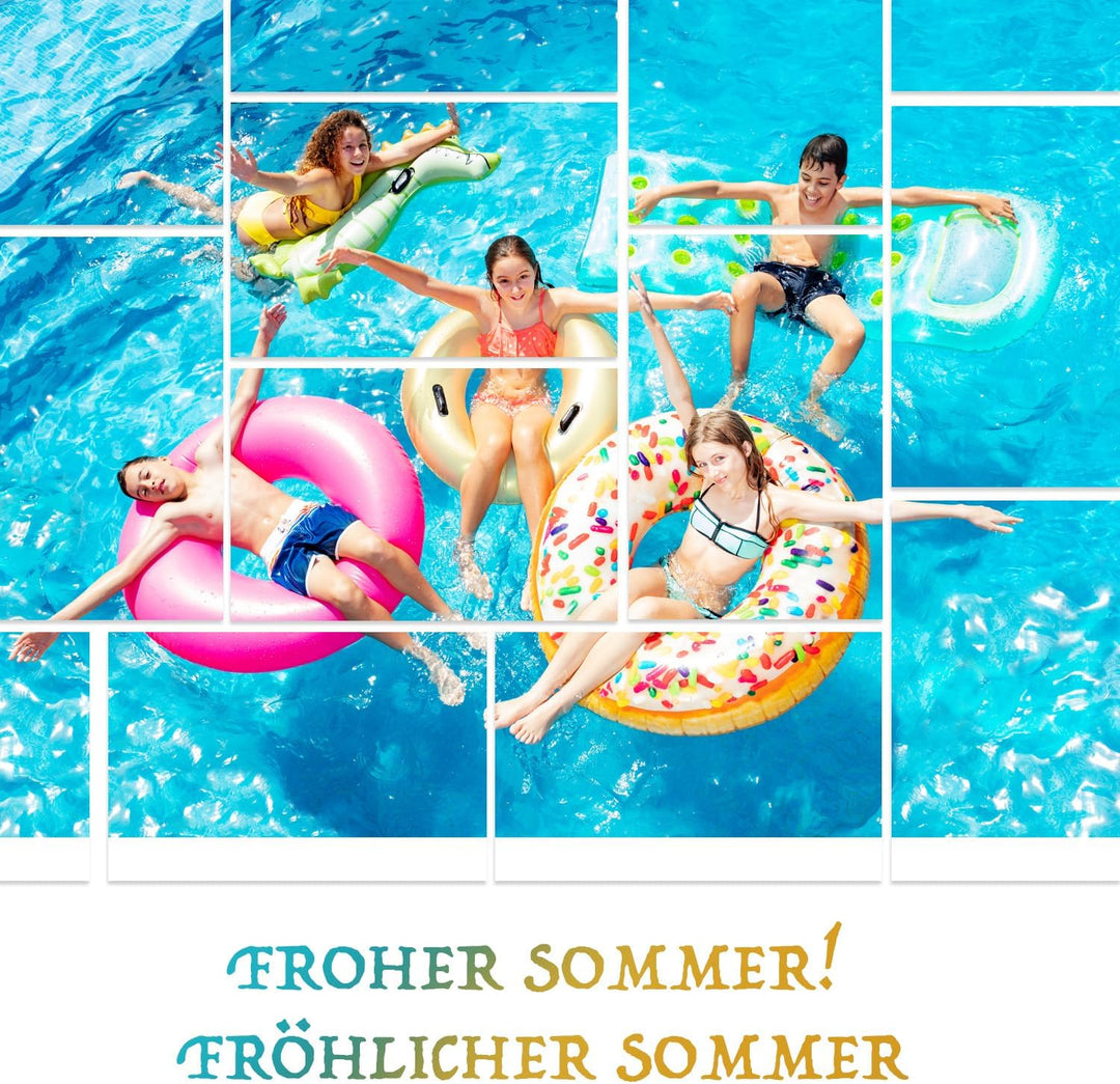 CRTBOTW Kompatibel für Amber M100/M200 4x6 Fotodrucker,Packung mit 40 Blätter Fotopapier & 1 Farbban