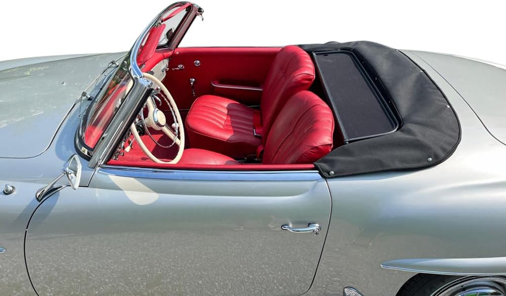 Aperta Windschott passend für Mercedes-Benz SL-Klasse W121 100% Passgenau OEM Qualität Schwarz Winds