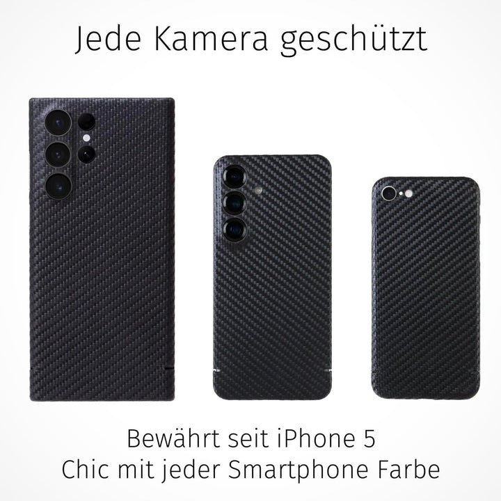 Samsung Galaxy S22 Plus Carbon Hülle Ultra dünn | Made in Germany | mit Kamera-Schutz, S22 Plus