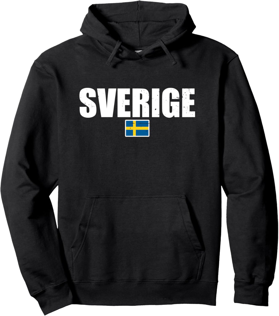 Schweden Sverige Schwedische Flagge Stolzer Schwede Pullover Hoodie