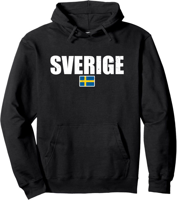 Schweden Sverige Schwedische Flagge Stolzer Schwede Pullover Hoodie