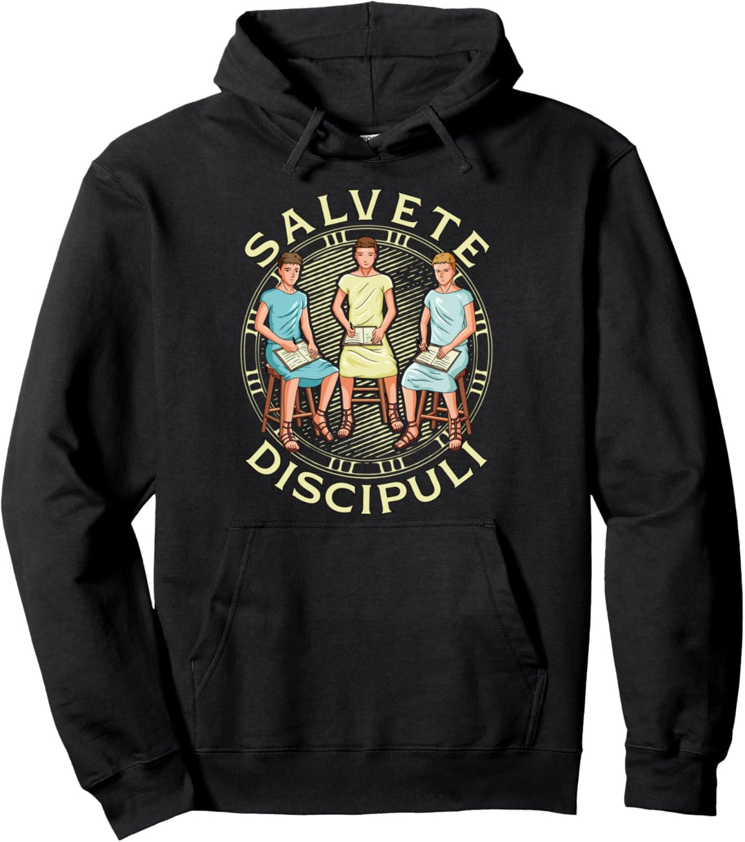 Schüler im römischen Unterricht - Latein Lehrer Pullover Hoodie