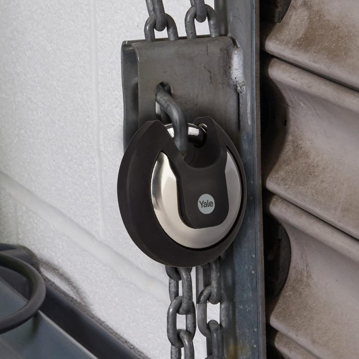 Yale Y130B/70/116/1, Maximale Sicherheit, 70 mm, Edelstahl, Vorhängeschloss, wetterfest, EN12320 CEN