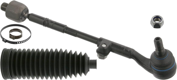 febi bilstein 46258 Spurstange mit Lenkmanschettensatz , 1 Stück Vorderachse rechts, Vorderachse rec