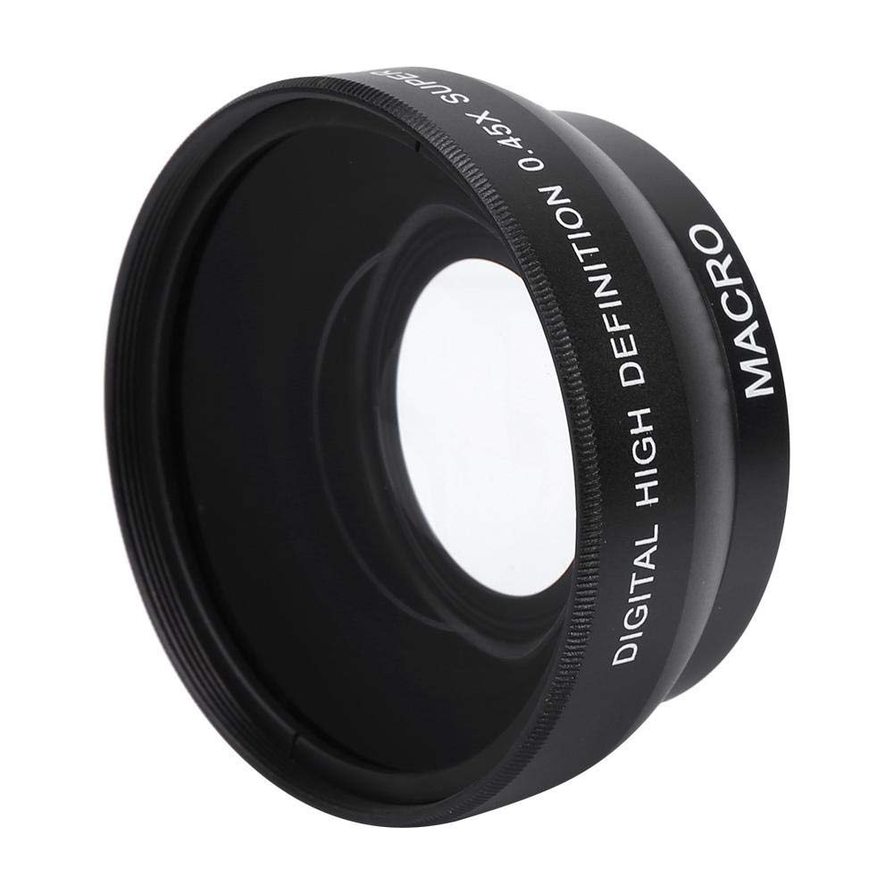 Kamera Objektiv - 0,45-faches Weitwinkel-Kamera Objektiv für 49mm Mount Kamera - wasserdichte/Kratzf