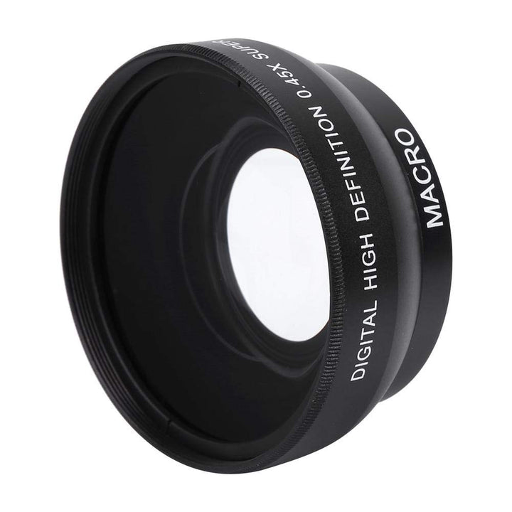 Kamera Objektiv - 0,45-faches Weitwinkel-Kamera Objektiv für 49mm Mount Kamera - wasserdichte/Kratzf