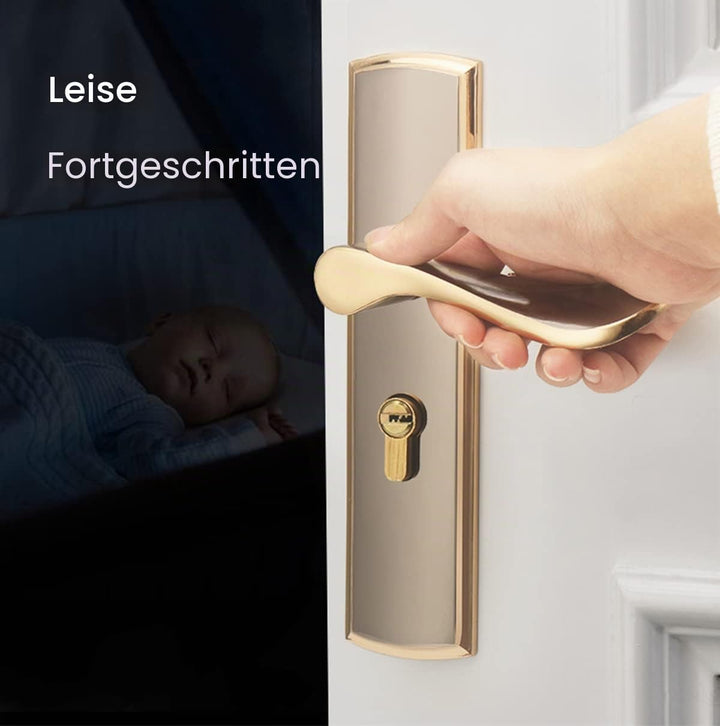 Qrity Türgriffschloss Hebelschloss aus Zinklegierung, modernes Türgriffset, diebstahlsicheres Türheb