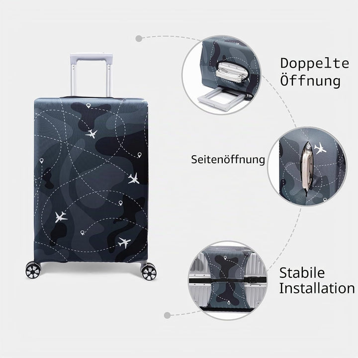 OrgaWise Kofferhülle Luggage Cover Gepäck Cover Gepäckabdeckung for Travel Luggage Schutzhülle Koffe