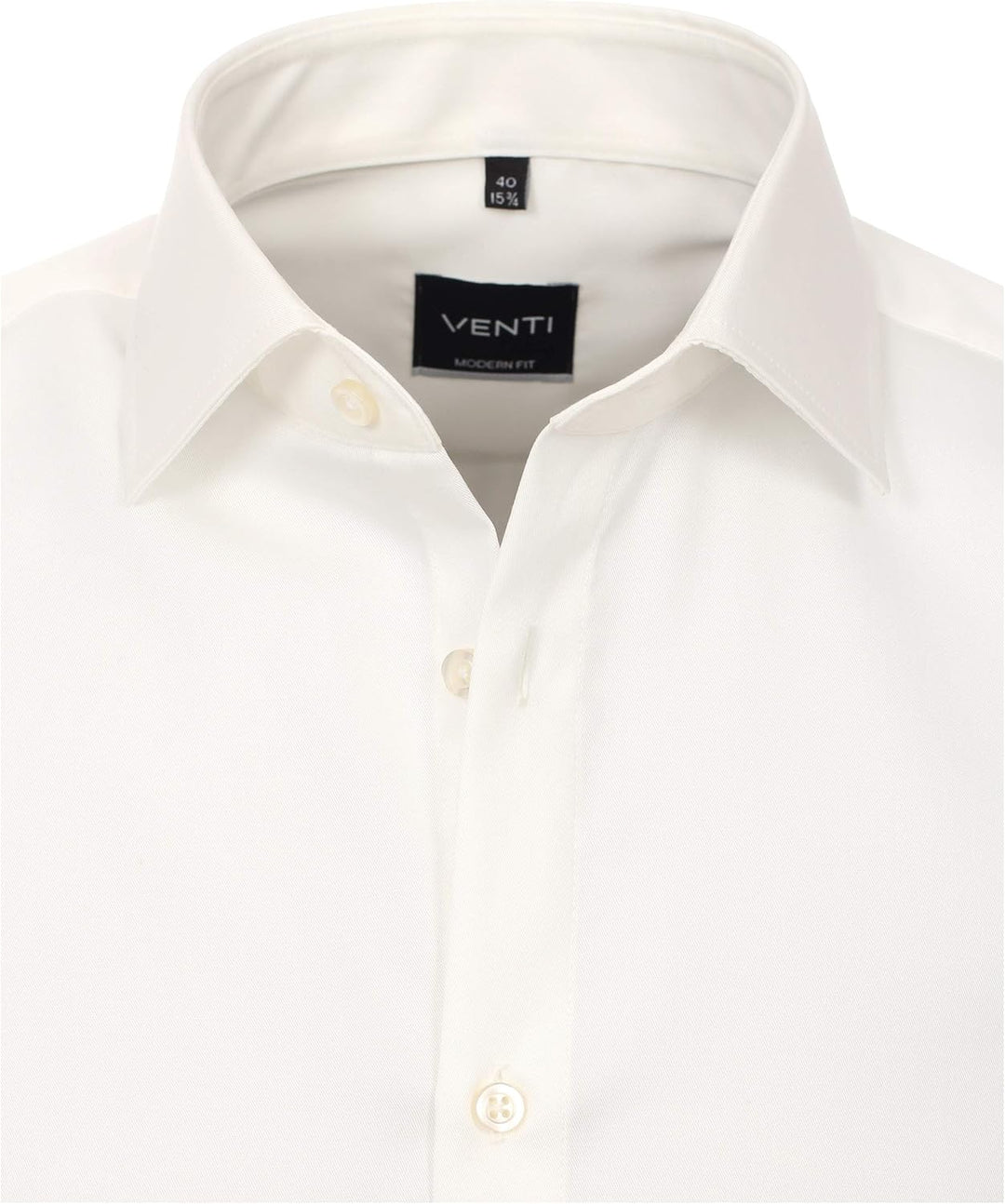 Venti Herren Twill Hemd uninah 001880 Modern Fit 36 Champagner, 36 Champagner