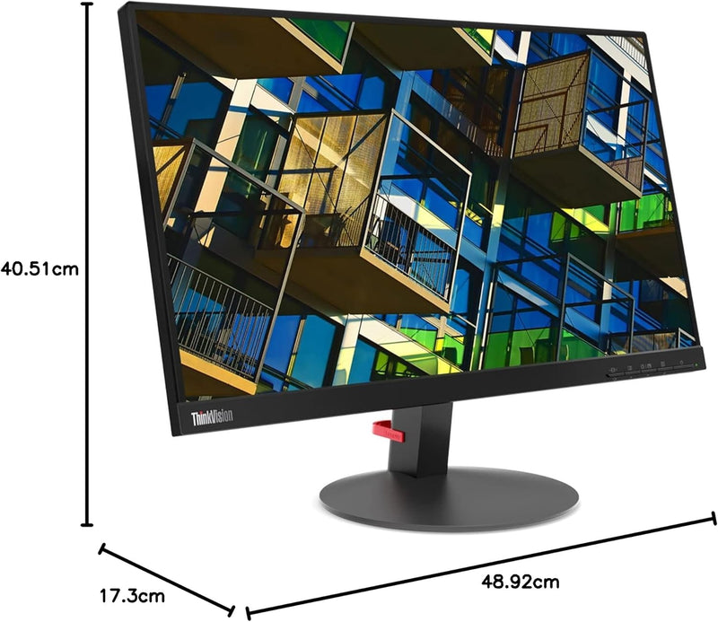 Lenovo ThinkVision S22e-20 62C6KAT1EU Schwarz