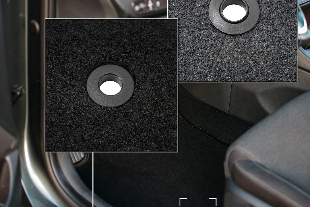 Wielganizator Velours Fussmatten passend für Chrysler Grand Voyager V (2008-2016) | Qualität: Basic