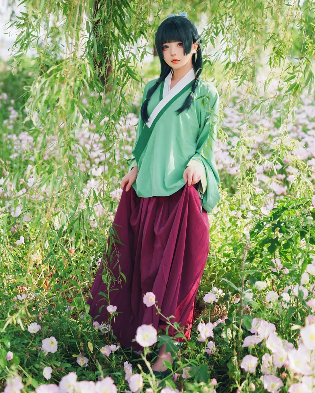 CR ROLECOS Anime The Apothecary Diaries Jinshi Cosplay Kostüm Maomao Charakter Uniform Robe Anzieh O