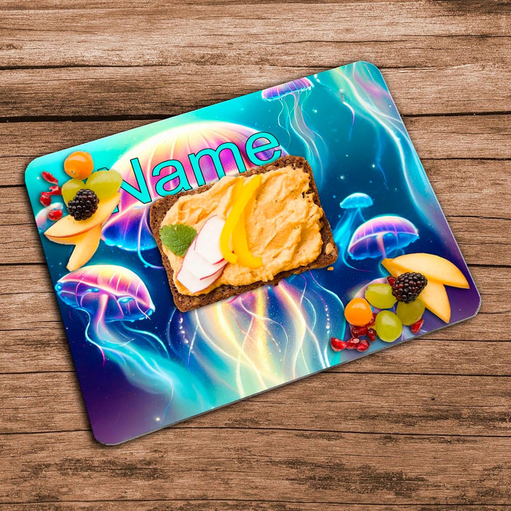 Vesperbrettchen mit Name/Frühstücksbrettchen Brotzeitbrettchen Schneidebrettchen mit Motiv und Perso