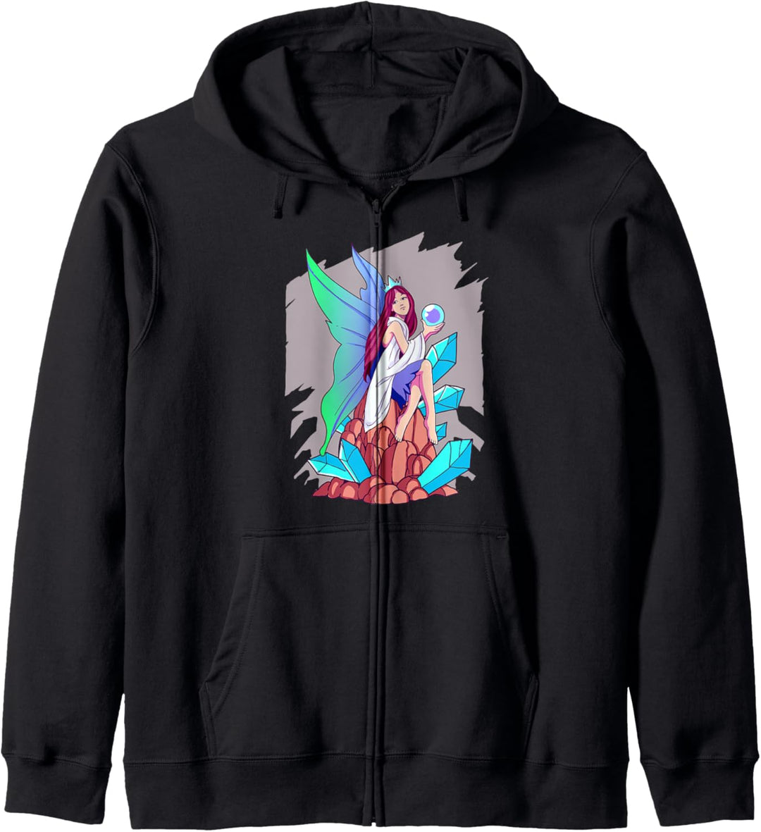 Fantasy-Zauberfee Geschenk Kapuzenjacke