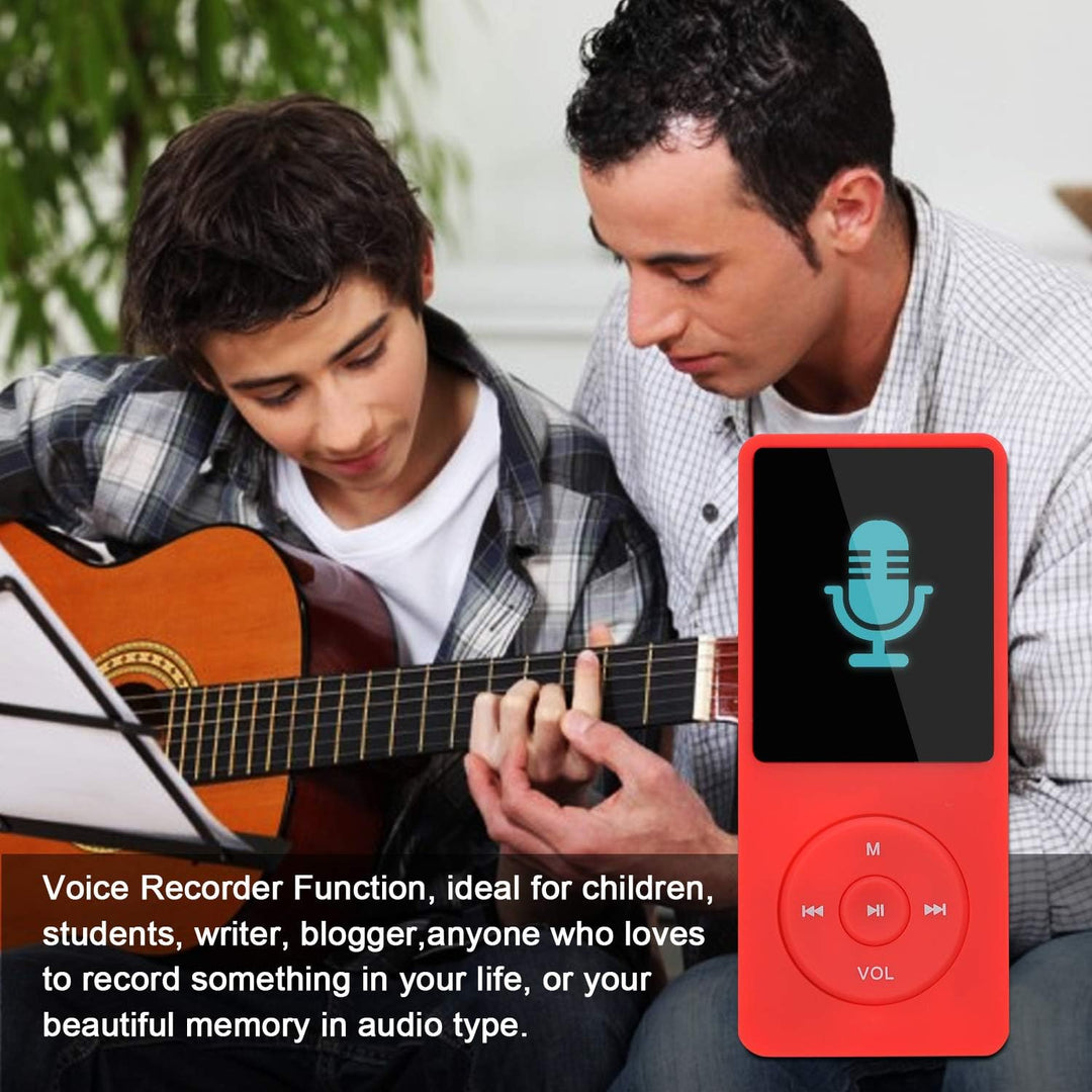 8GB Tragbare MP3 Musik Player, Support bis zu 64GB SD Speicherkarte, Lossless Sound HiFi MP3 Player,