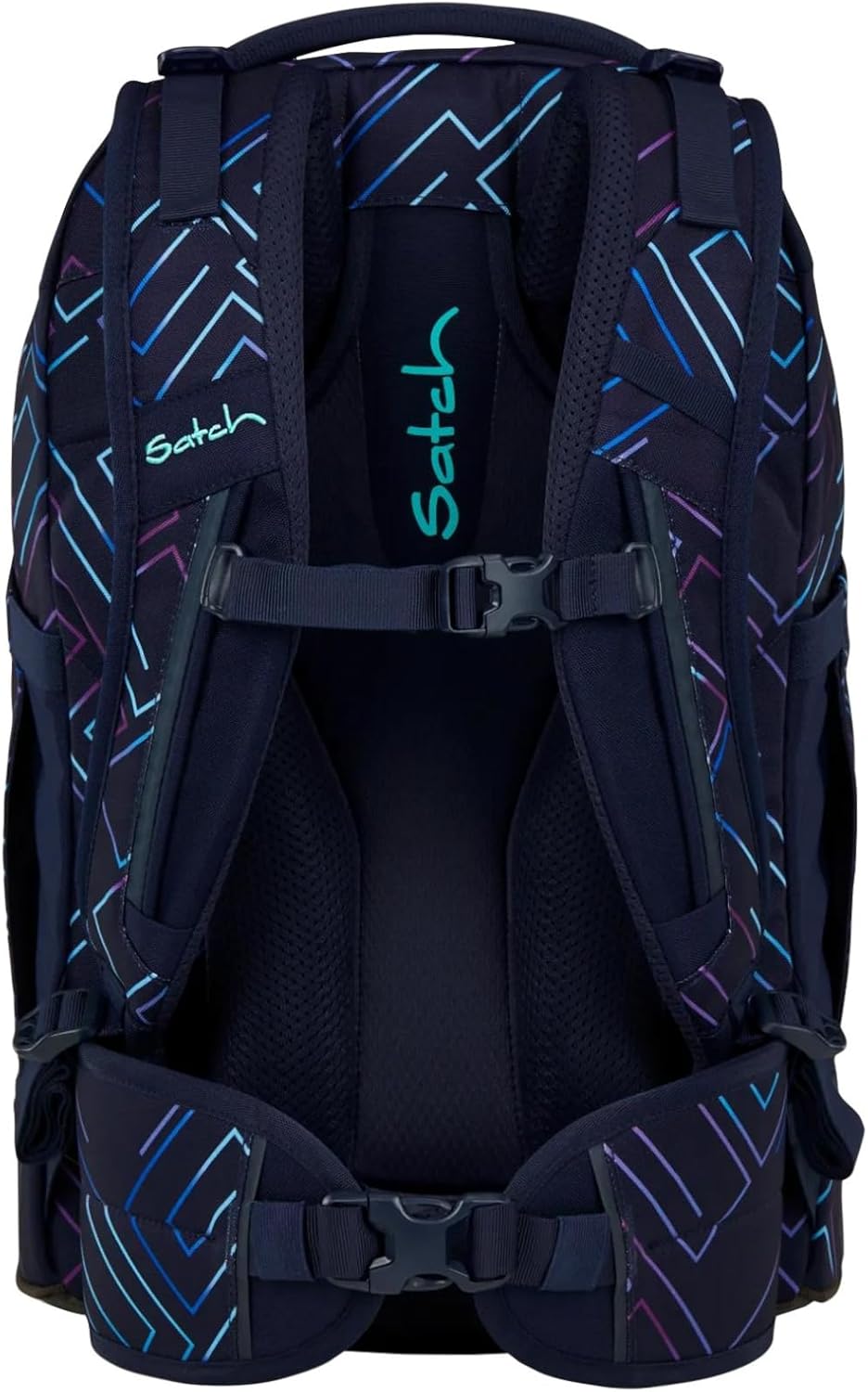 Satch Pack ab 5. Klasse ergonomisch 30L Stauraum standfest Organisationstalent Einheitsgrösse Purple