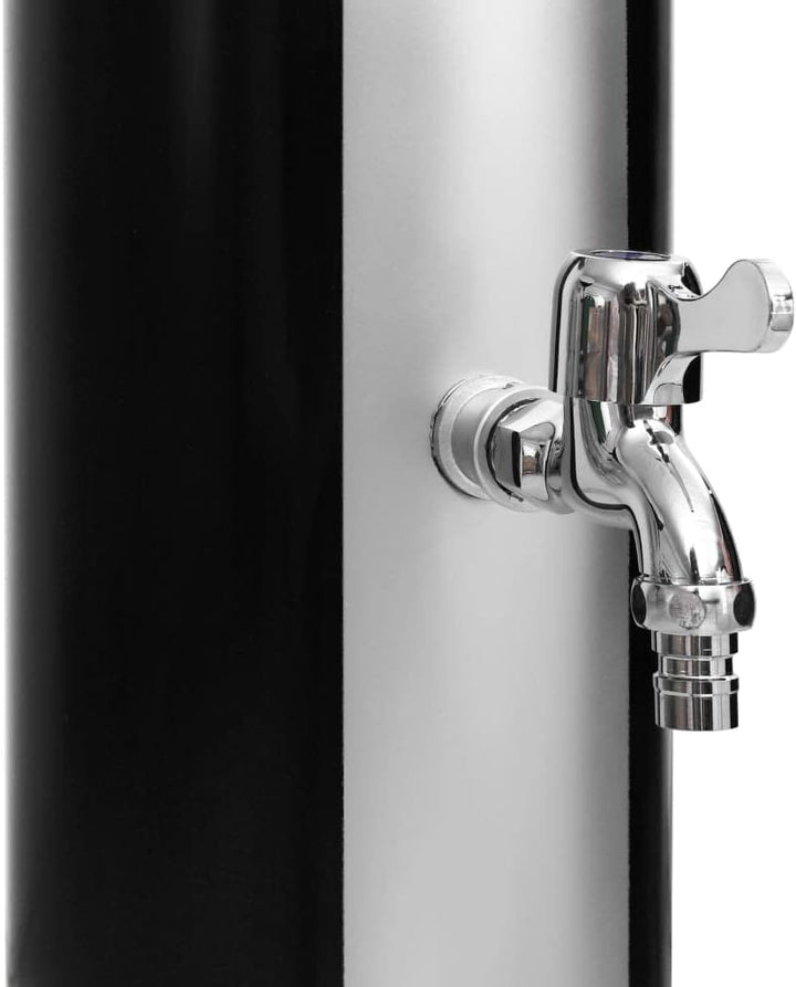 vidaXL Garten Solardusche mit Duschkopf Wasserhahn UV-beständig Solar Gartendusche Pooldusche Aussen