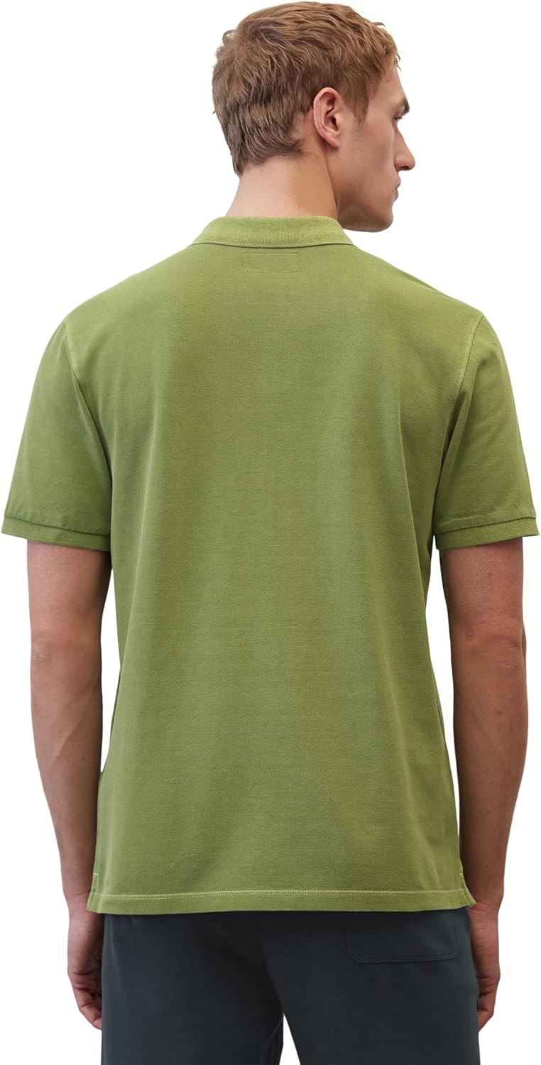 Marc O'Polo Herren Kurzarm-Poloshirt aus Bio-Baumwolle Regular Fit XL 448, XL 448