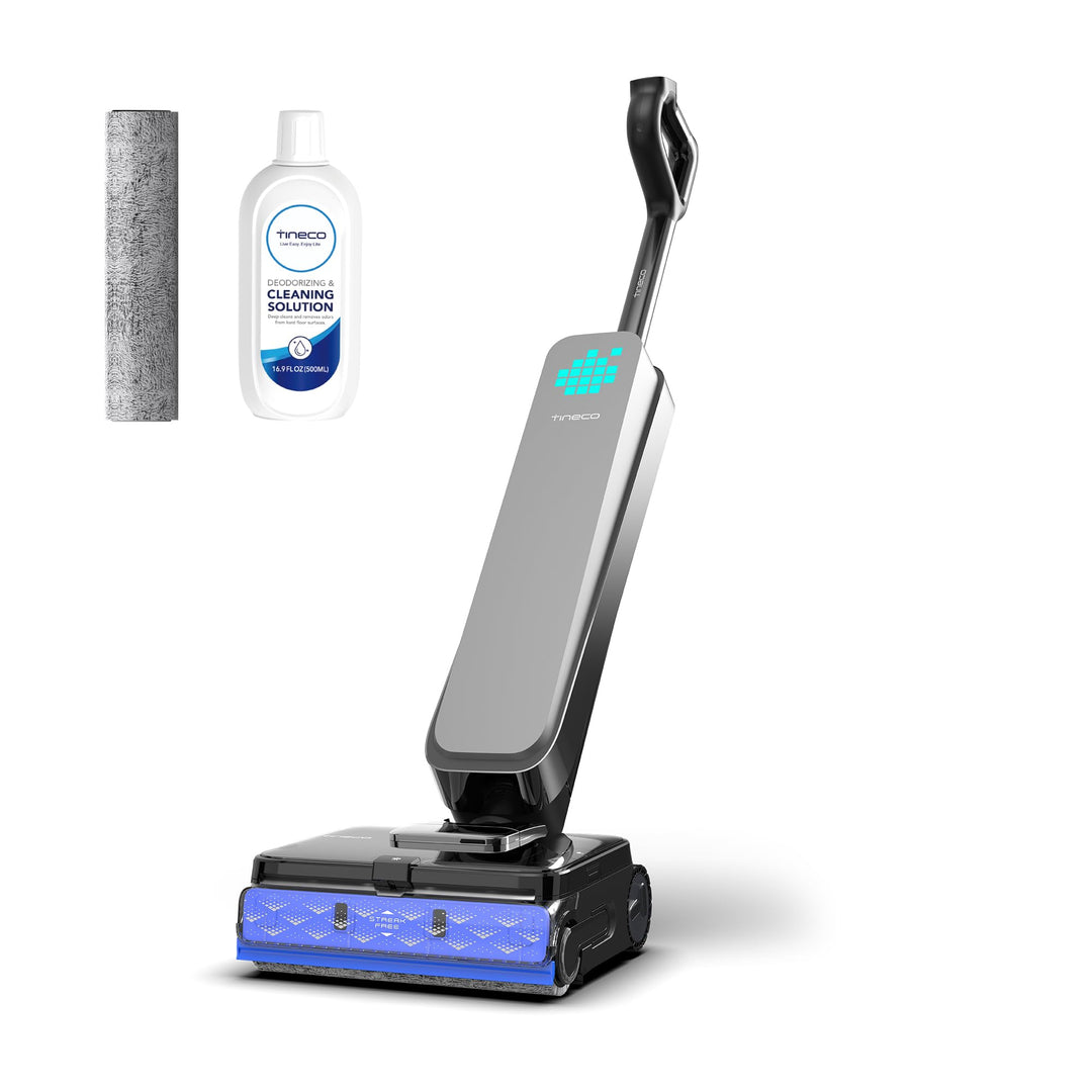 Tineco Floor One S9 Scientist Nass-Trockensauger - Smarte StreakFree-Abstreifer gegen Wasserspuren,