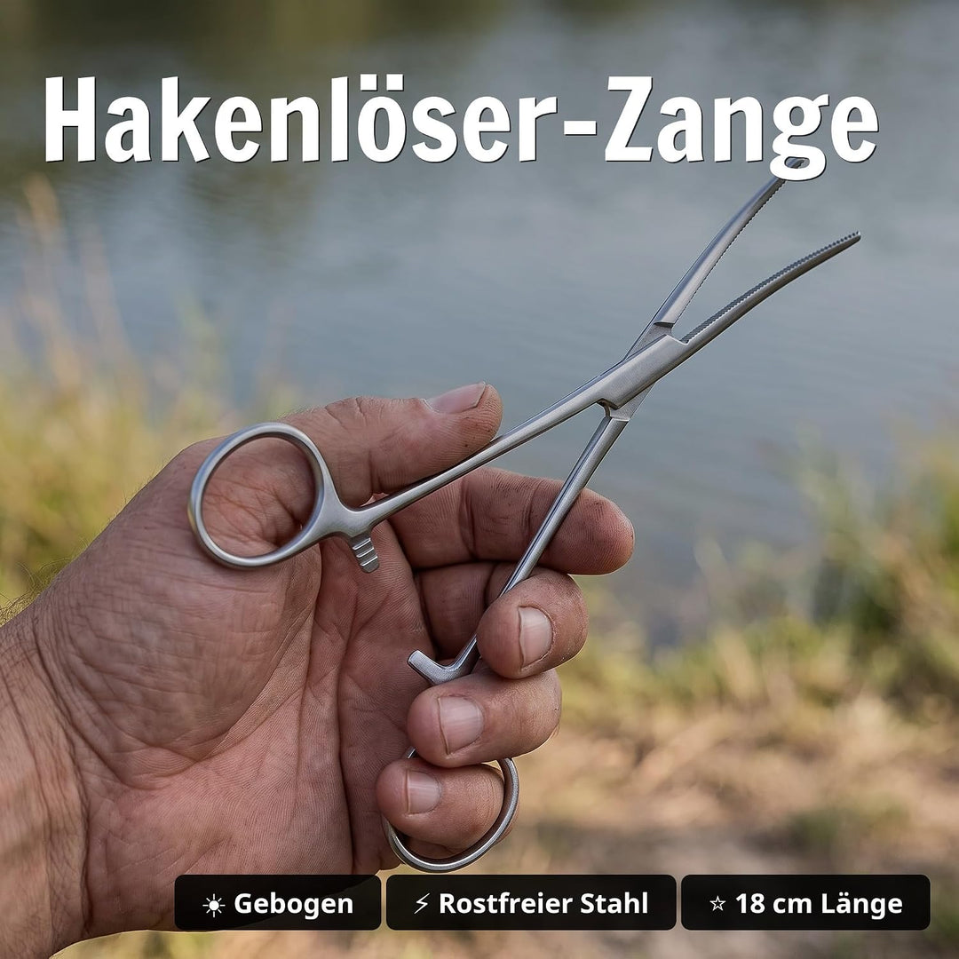 Zite Fishing Teleskop Kescher Angeln 160-210cm I Kescher gummiert 210.0 Zentimeter 2. XL – Set, 210.