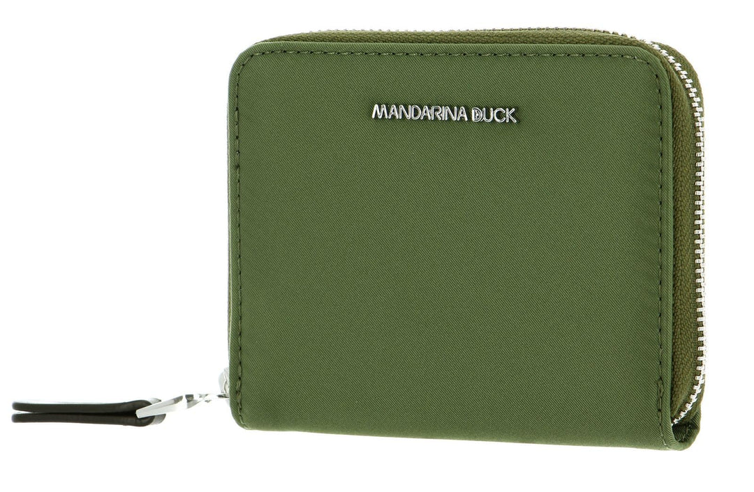 Mandarina Duck Hunter Zip Around Wallet Sphagnum