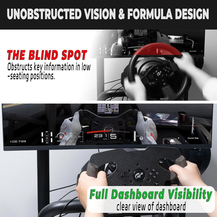 sciuU 4mm Carbon Lenkrad Mod kompatibel mit Thrustmaster T300 RS & GT Edition - 300g Leichtbau Formu