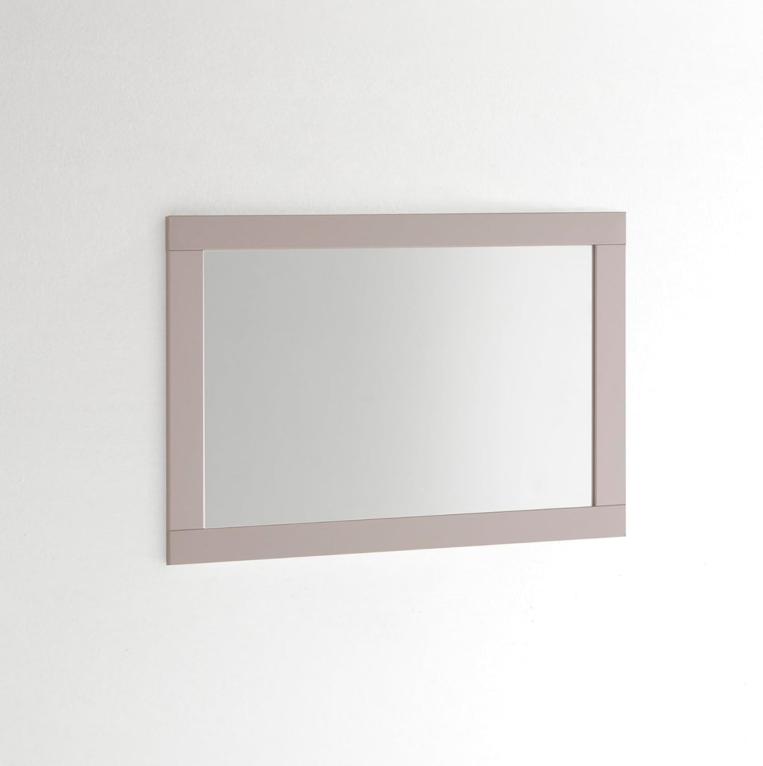 ARHome Wandspiegel, Smart, 70 x 50 cm, Cashmere, Spiegel, Made in Italy Cashmere 70L x 50B cm, Cashm