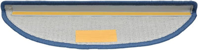 15 STK. Treppenmatten Blau 65x24x4 cm Treppenstufen Matten Modern Stufenteppich Treppenstufen Antiru