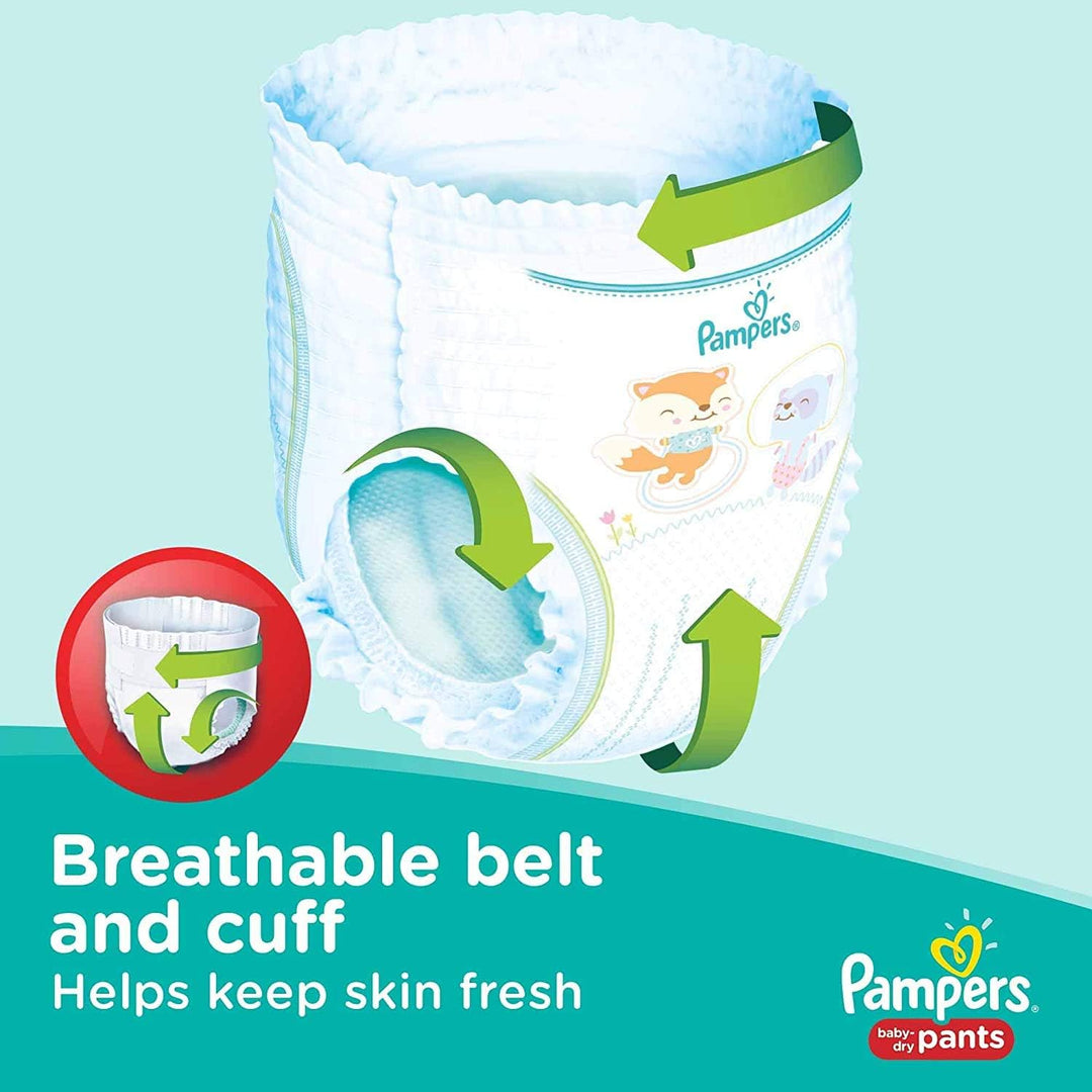 Pampers 81714247 Baby-Dry Pants windelhose, weiss Grösse 3 (94 Stück), Größe 3 (94 Stü