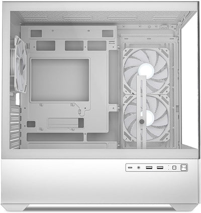 Sharkoon MK6 RGB PC Gehäuse, Micro-ATX, Weiss