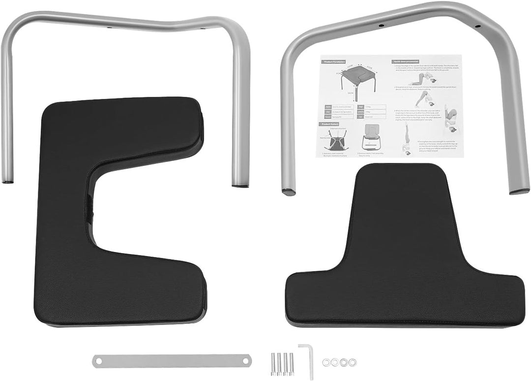 Yoga Hocker Kopfstandhocker Kopfstand Yoga Stuhl Fitness Bench Schwarz,Yoga Bank für Fitnessstudio,A